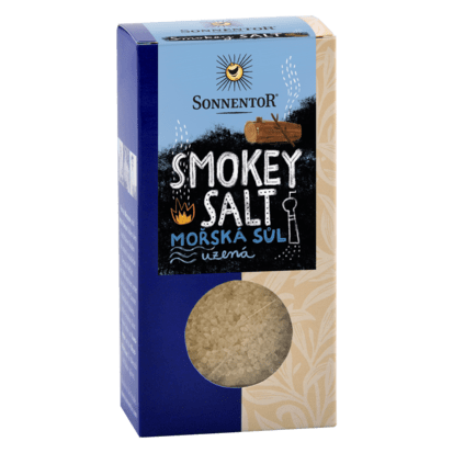 Smokey Salt BIO 150 g Sonnentor - Mořská sůl uzená